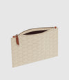 Small Flat Pouch Signature Canvas Light