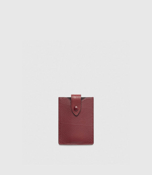 Small Wallet Buffalo Dark Cherry