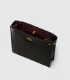 Stowaway Crossbody Glossy Calfskin Forest Green