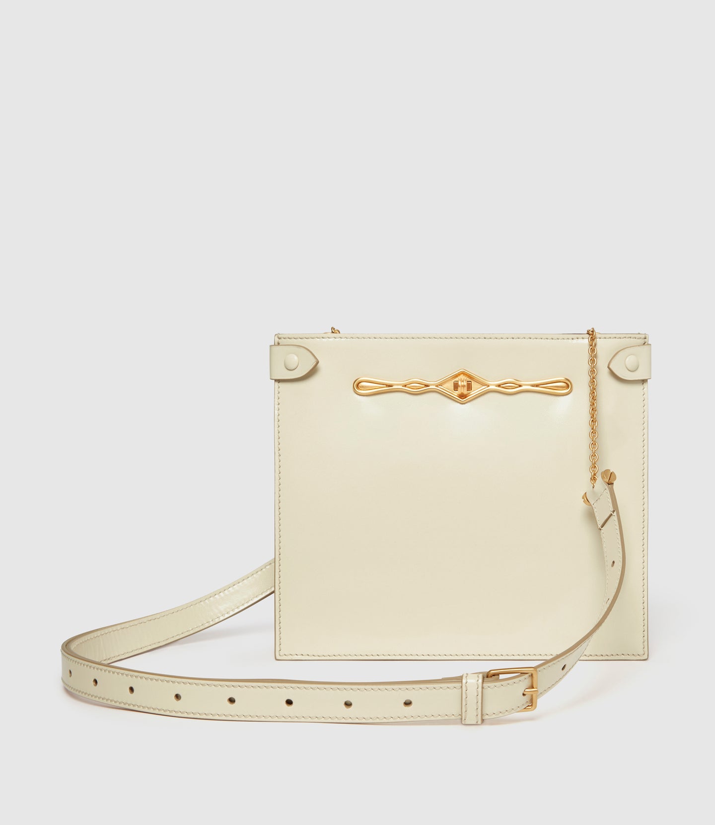 Fernando Jorge | Métier Stowaway Glossy Calfskin White Sand