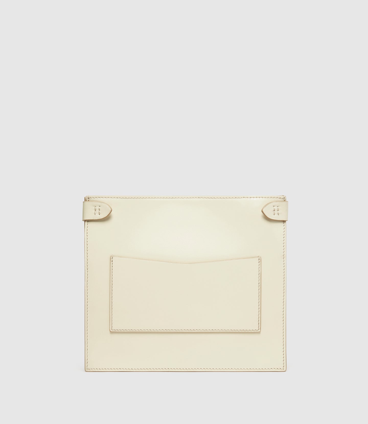 Fernando Jorge | Métier Stowaway Glossy Calfskin White Sand