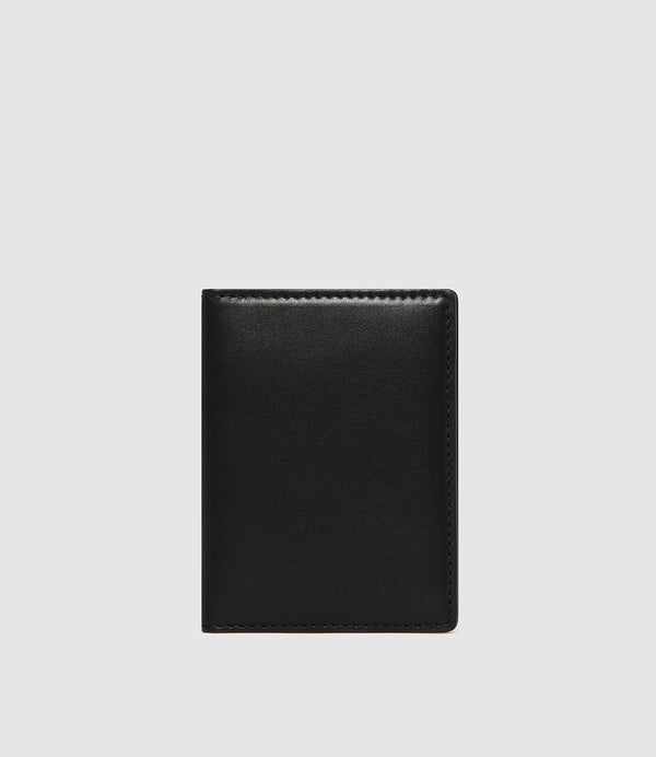 Bifold Cardholder Atelier Calfskin Black