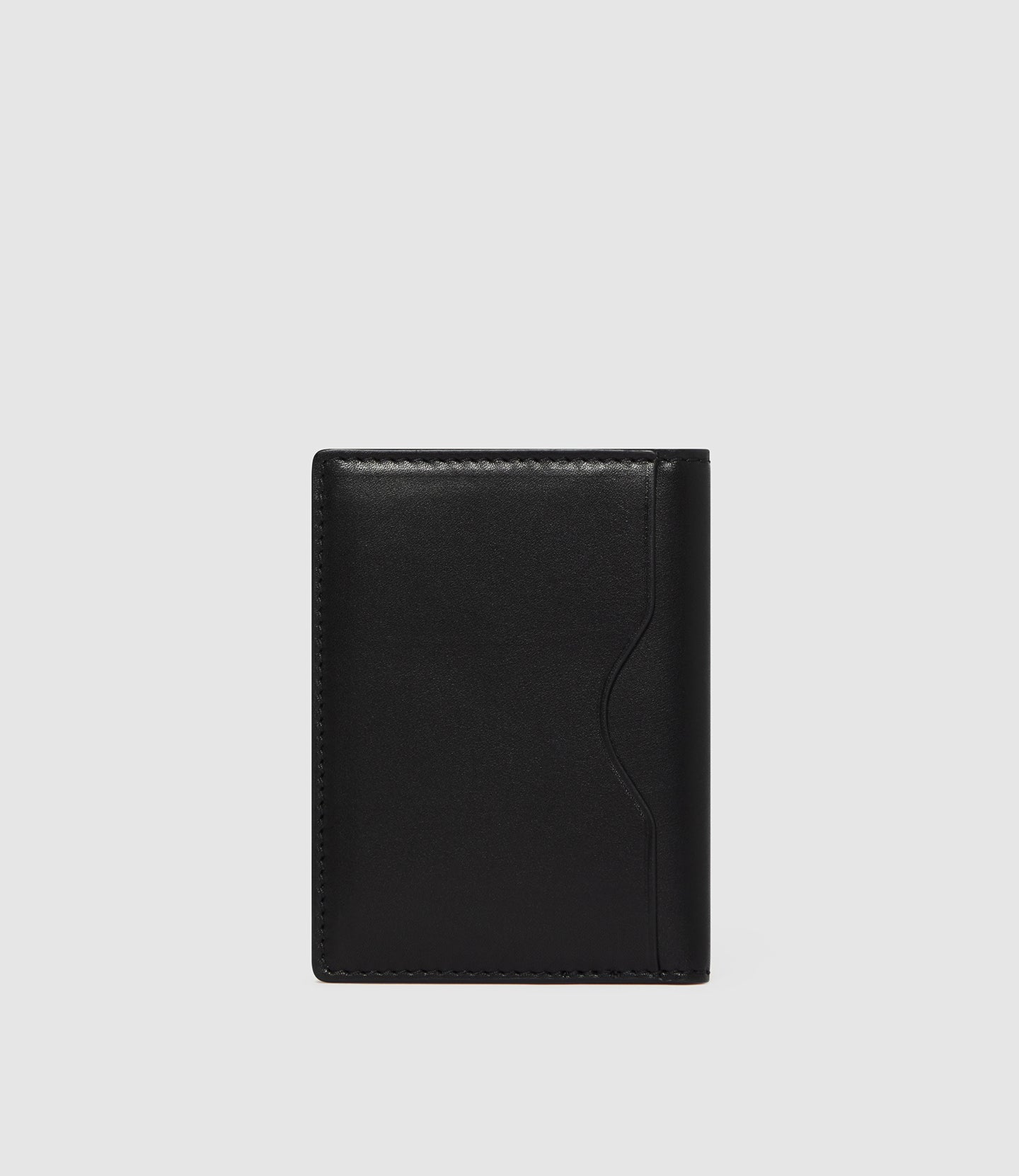 Bifold Cardholder Atelier Calfskin Black