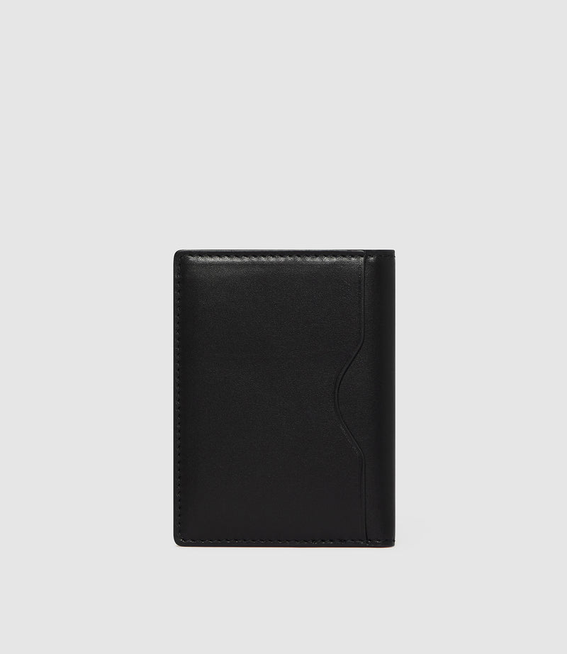 Bifold Cardholder Atelier Calfskin Black