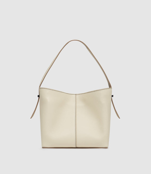 Tilt 16 Smooth Calfskin White Sand