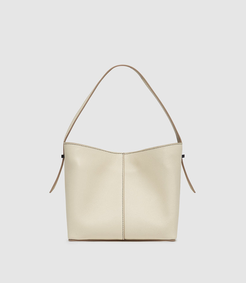 Tilt 16 Smooth Calfskin White Sand