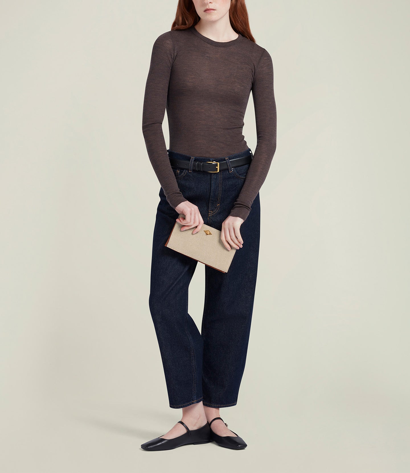 Ease 20 Natural Linen with Cognac