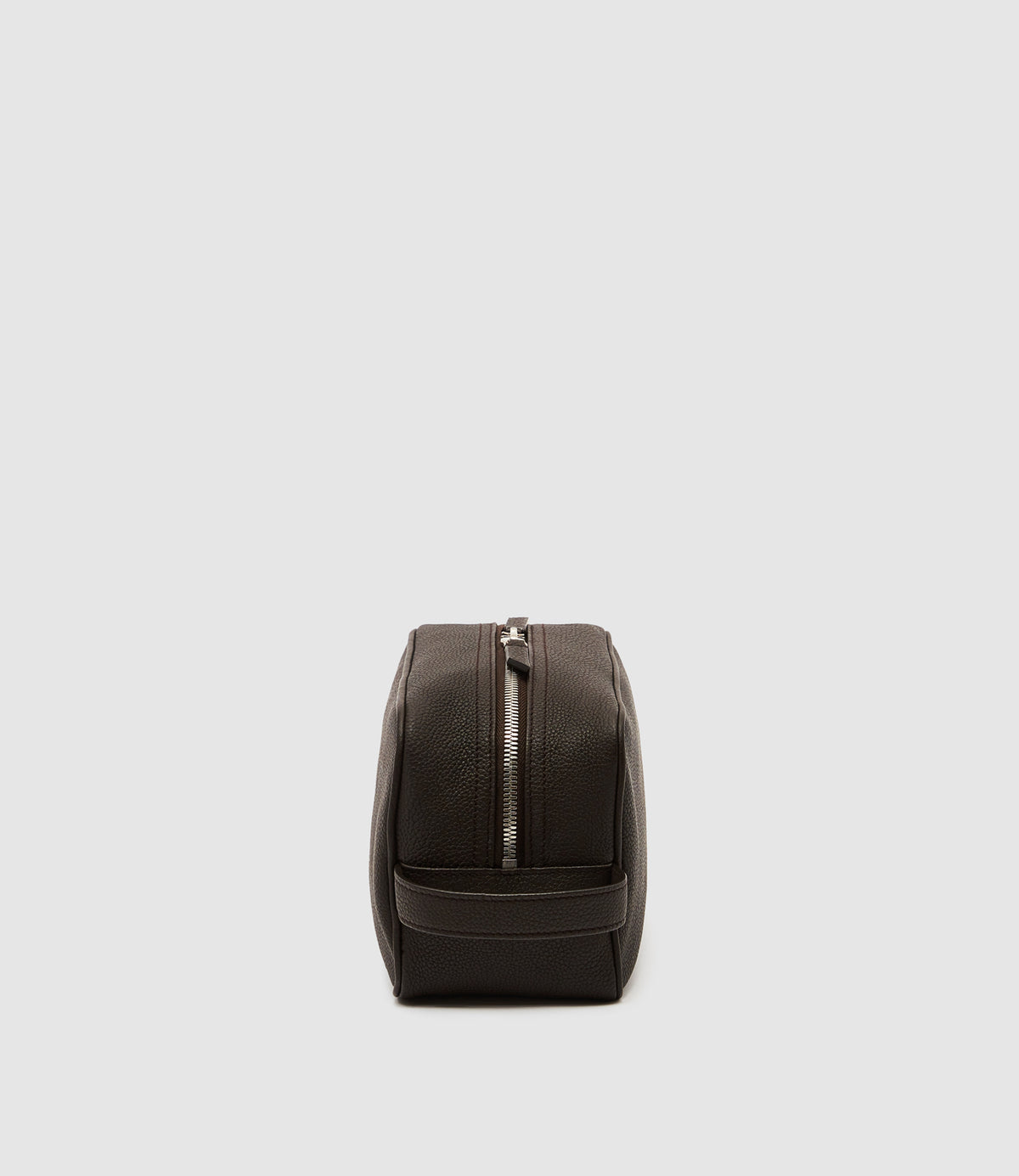 Wash Bag Pebble Grain Chocolate