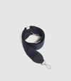Webbing Strap Navy With Silver Hardware