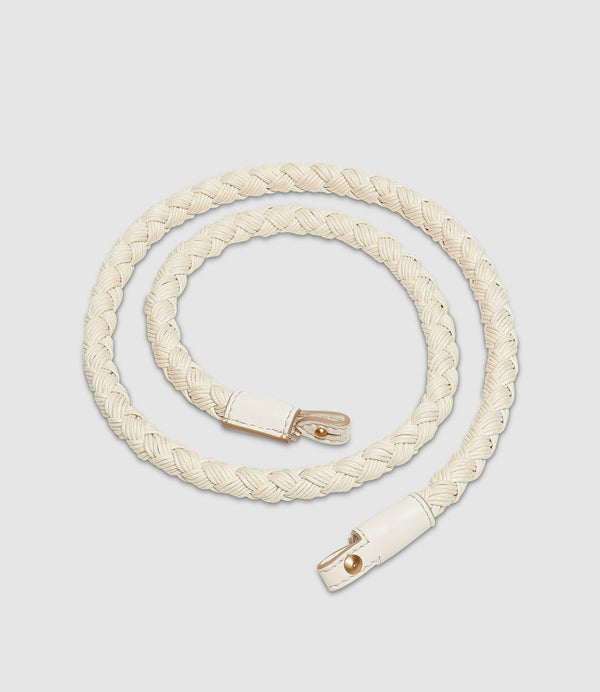 Corded Strap White Sand