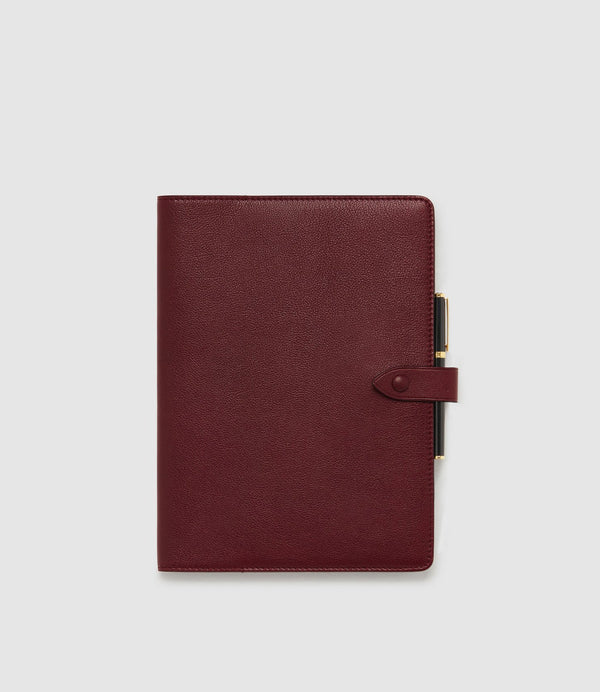 11" Notebook Cover Buffalo Dark Cherry