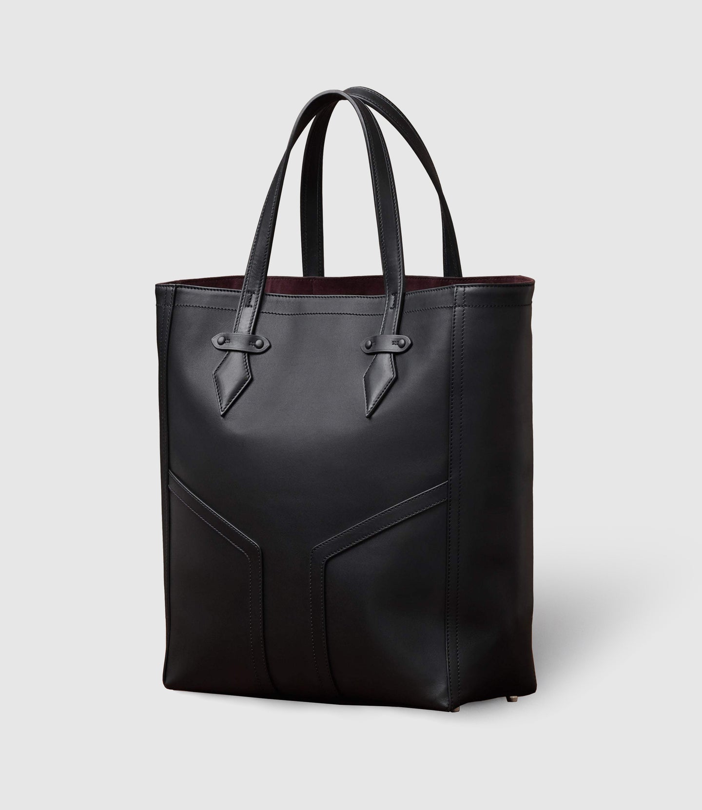 Sergeant All Day Cabas Atelier Calfskin Black