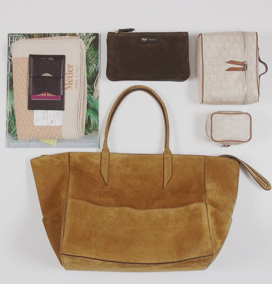 Métier Incognito 42 Handmade Italian Leather Travel Overnight Bag