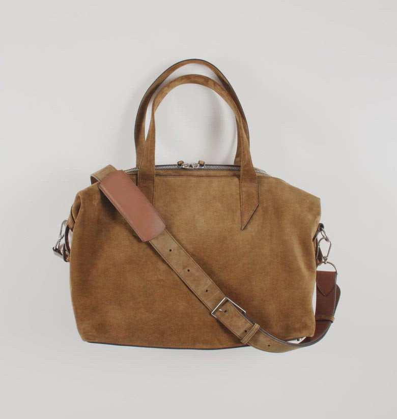 Métier Nomad All Day Briefcase Bag Handmade Italian Leather Day