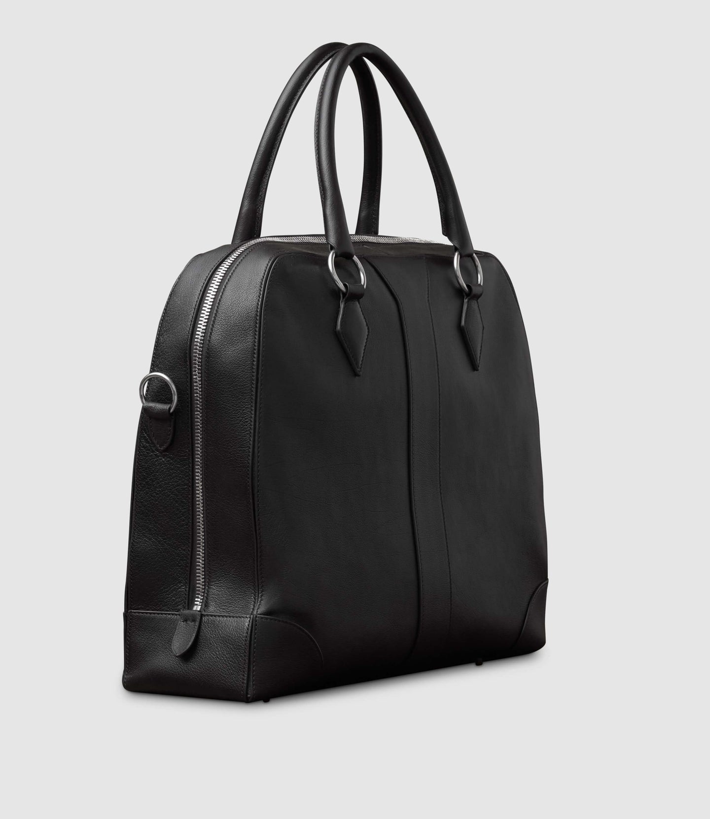 Le Petit Voyage Overnight Briefcase Buffalo Black