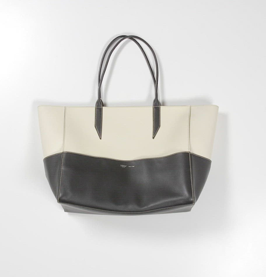 Métier Incognito 36 Linen and Handmade Italian Calfskin Leather