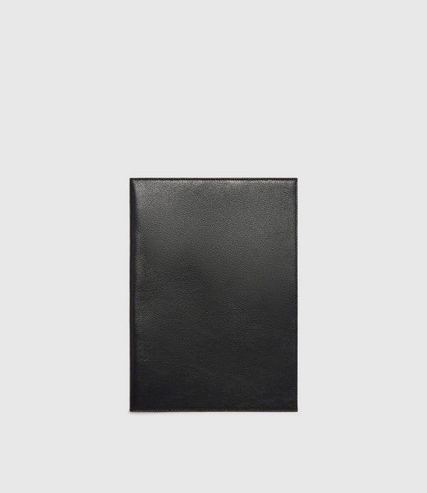 A4 Leather Folder Elvis Black