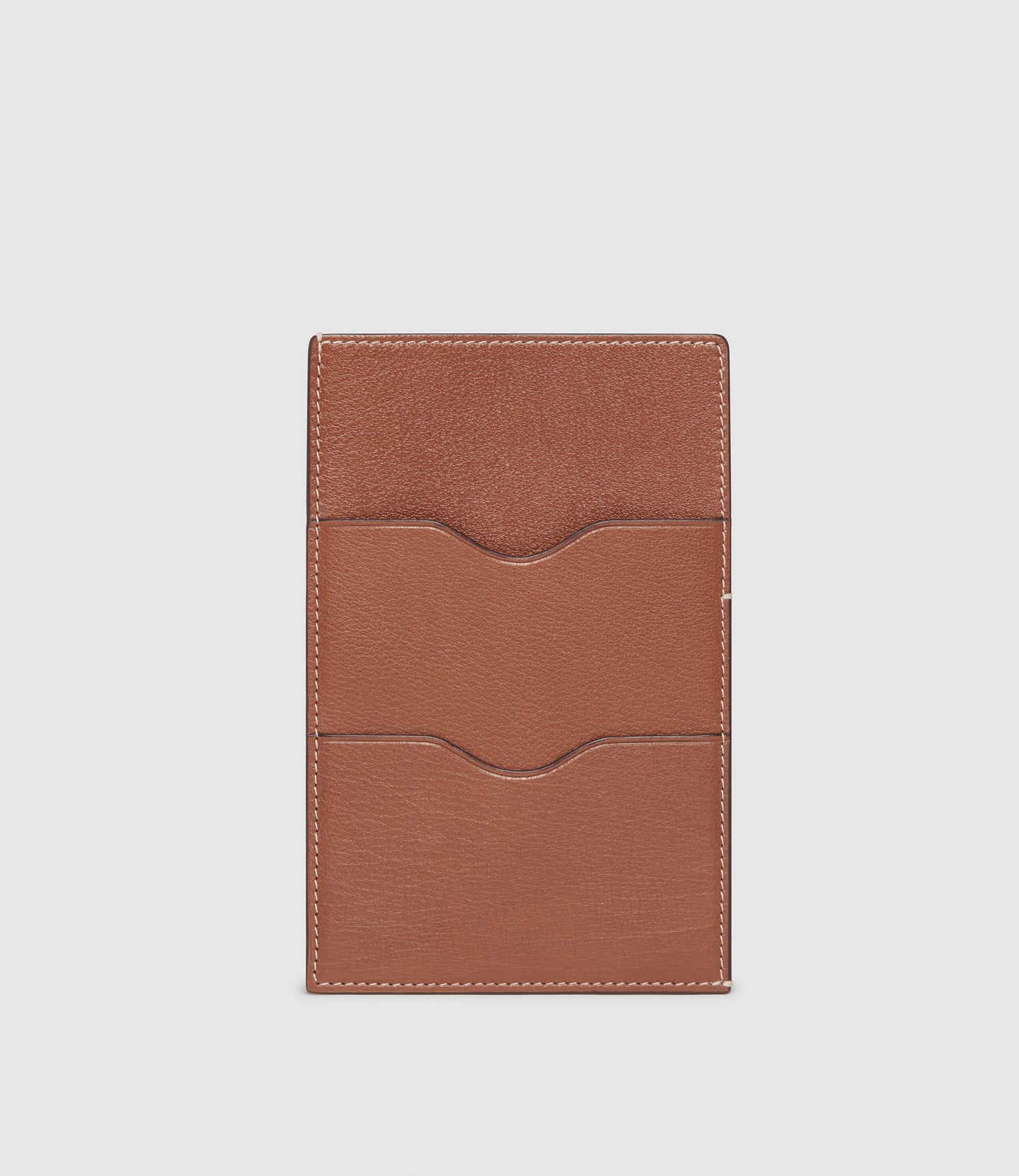 Air Mail x Métier Thin Travel Wallet Buffalo Cognac