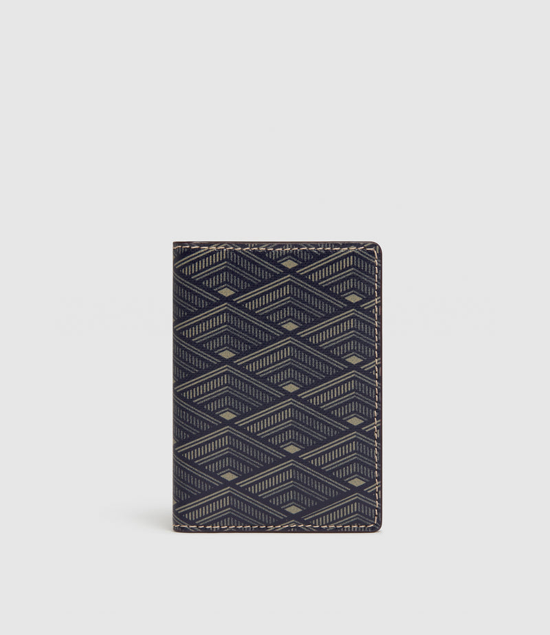 Bifold Cardholder Signature Canvas Navy
