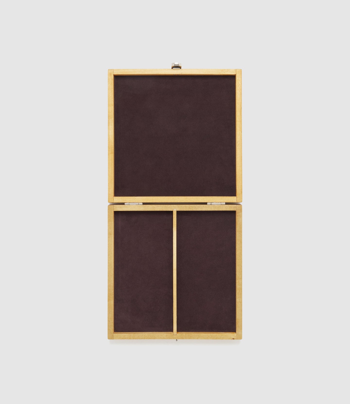 Travel Chess and Backgammon Set in Buffalo and Smooth Calfskin Leather, Olive and Ebony Wood