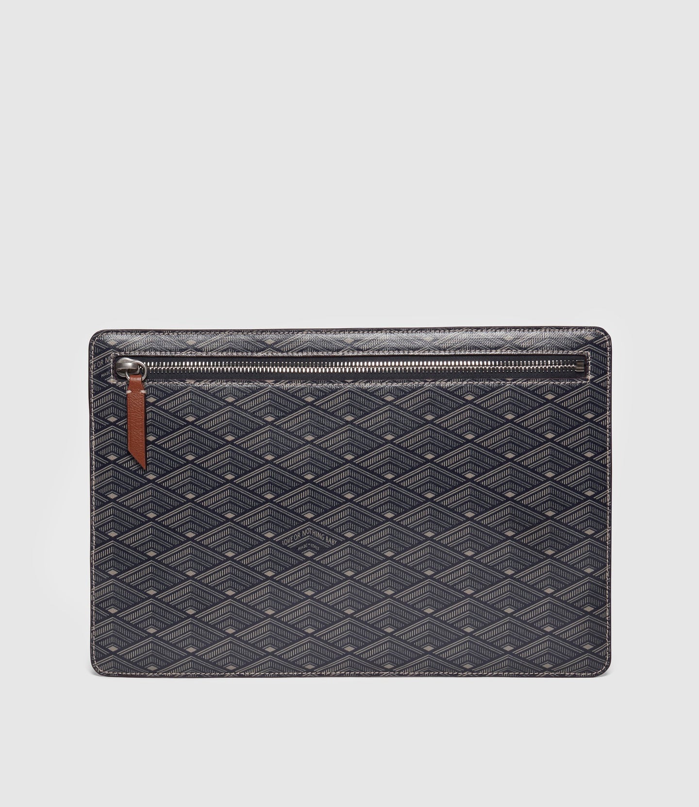 Medium Currency Wallet Signature Canvas Navy and Light