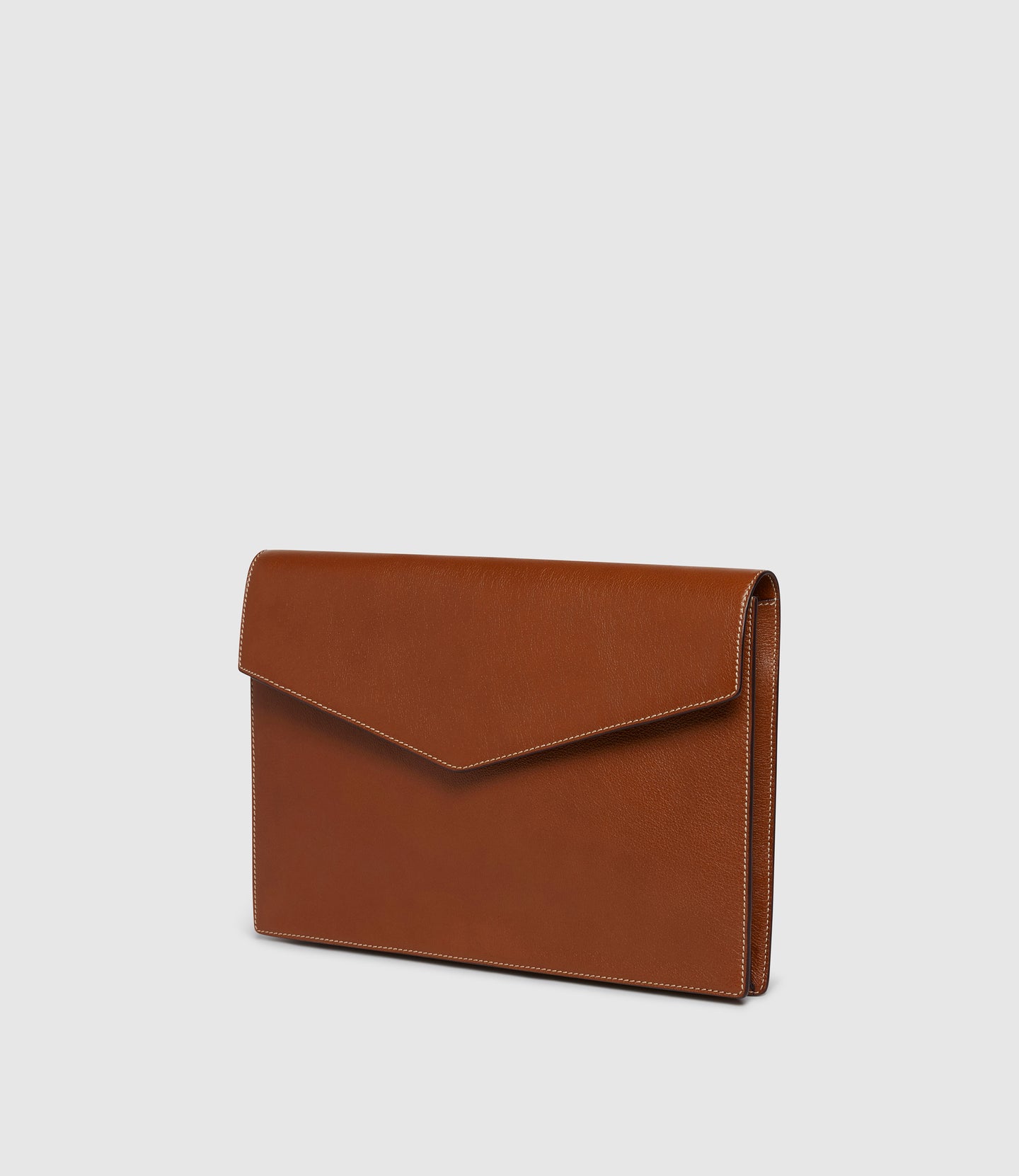 Single Document Folio Buffalo Cognac