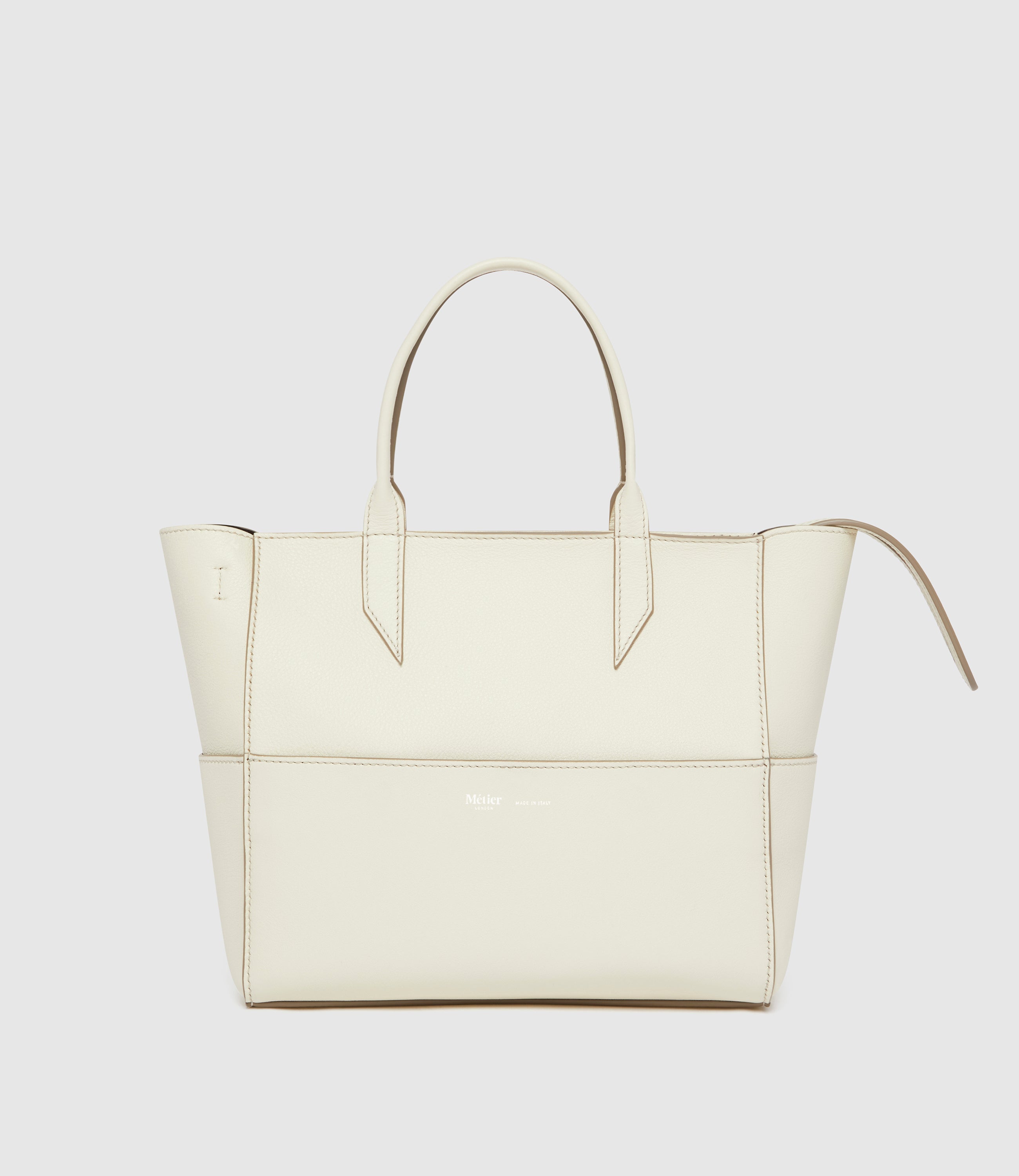 【関税込み】Metier タン Incognito Cabas クロスボディバッグ IncognitoCrossbodySmoothCalfsk