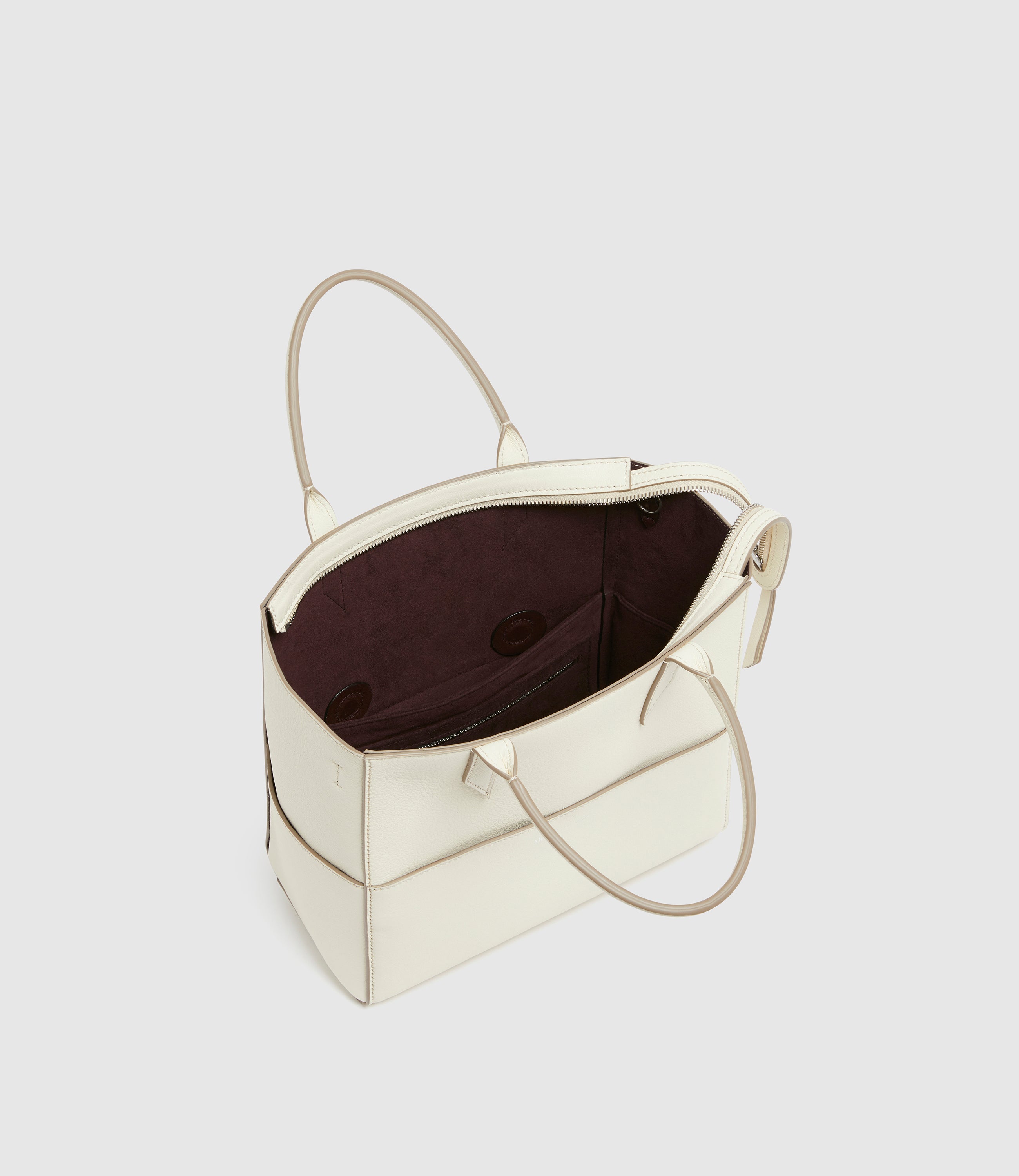 【関税込み】Metier タン Incognito Cabas クロスボディバッグ IncognitoCrossbodySmoothCalfsk