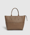 Incognito Crossbody Cabas Smooth Calfskin Taupe