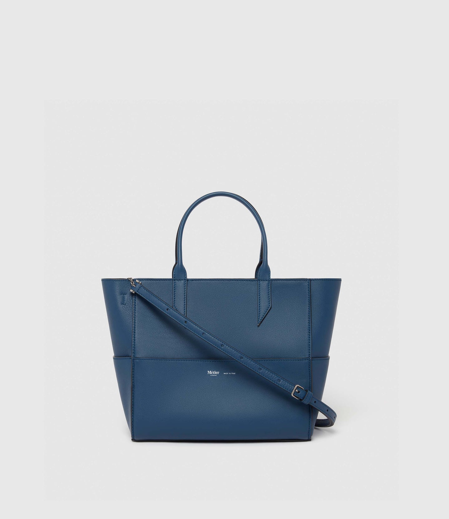 Incognito Crossbody Cabas Smooth Calfskin Storm