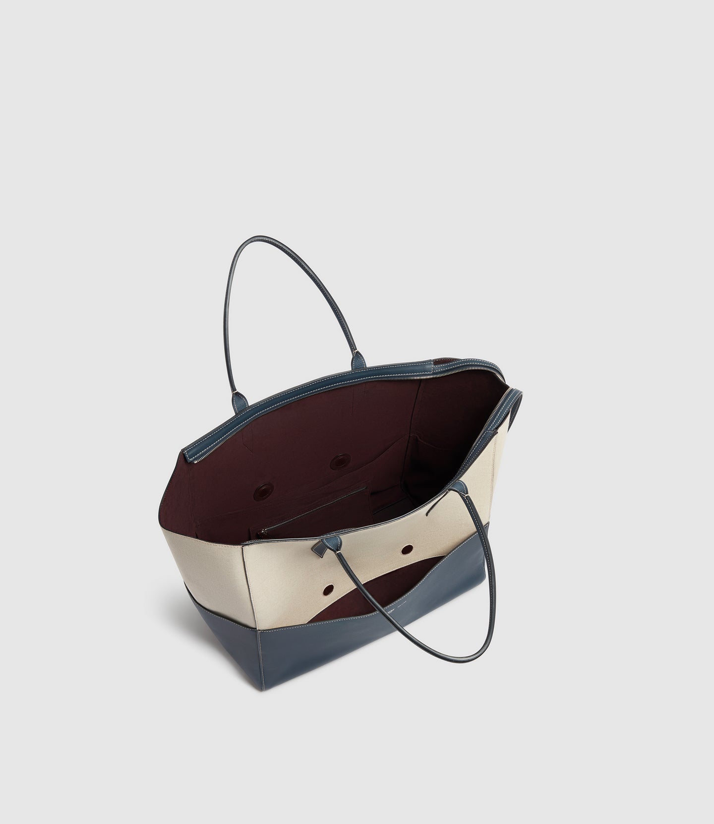 Incognito 42 Cabas Natural Linen Navy
