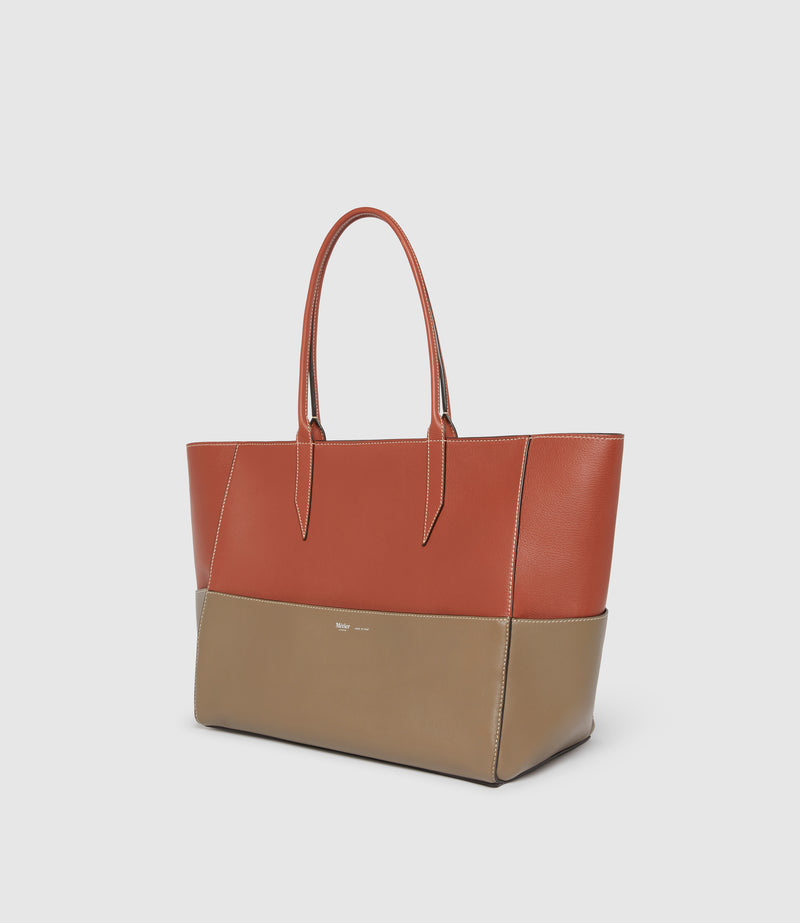 Incognito 36 Cabas Smooth Calfskin Sienna Taupe