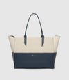 Incognito 36 Cabas Natural Linen Navy