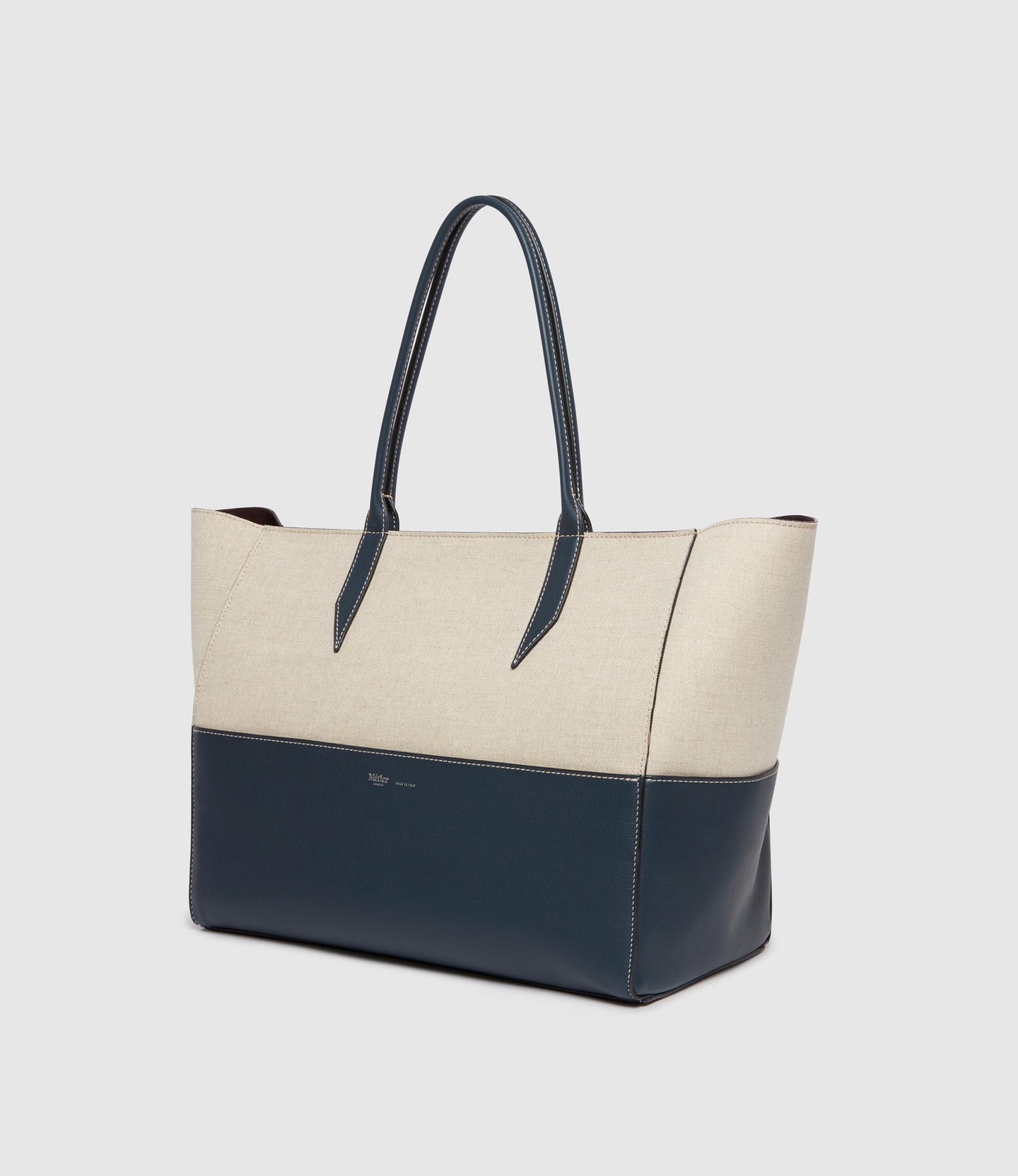 Incognito 36 Cabas Natural Linen Navy