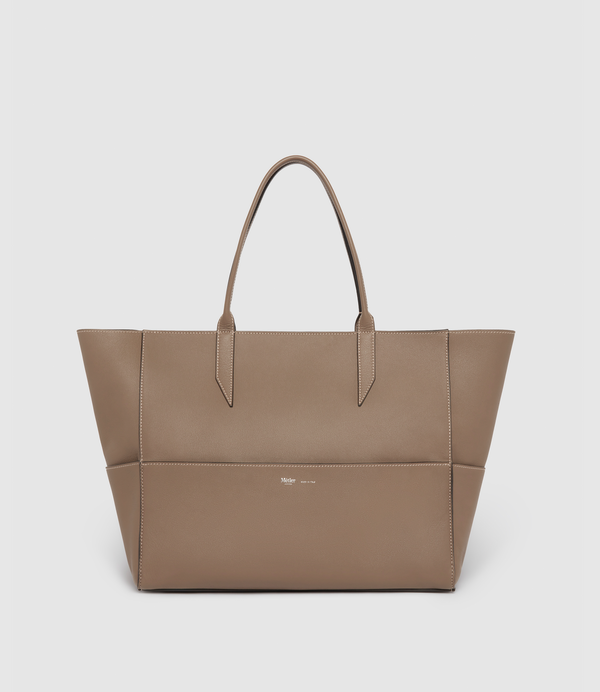 Incognito Small Cabas Bag Smooth Calfskin Taupe