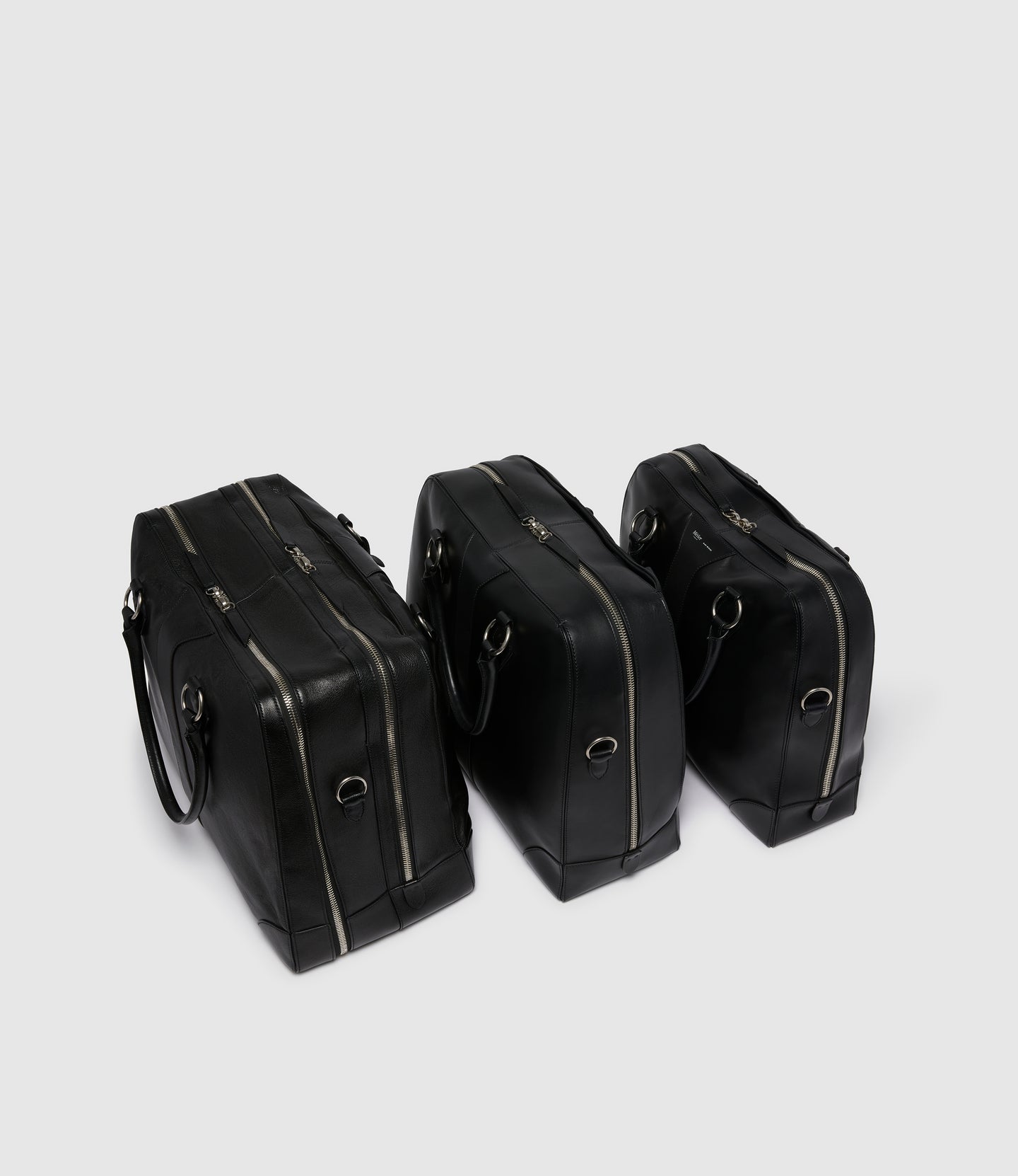 Le Petit Voyage Overnight Briefcase Buffalo Black