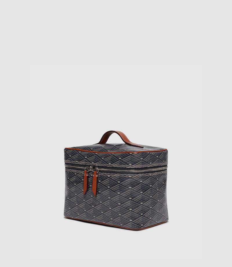 Long Haul Toiletry Bag Signature Canvas Navy