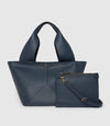 Market Bag Smooth Calfskin Navy