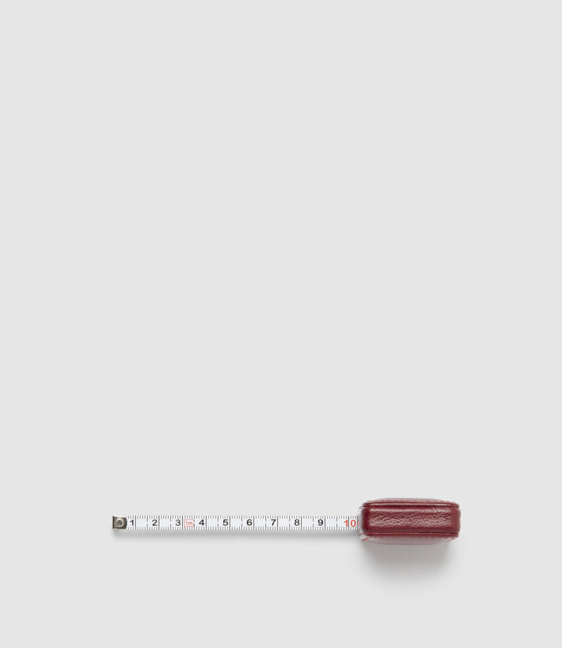 Measuring Tape Buffalo Dark Cherry
