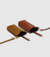Minimalist Double Buffalo Cognac