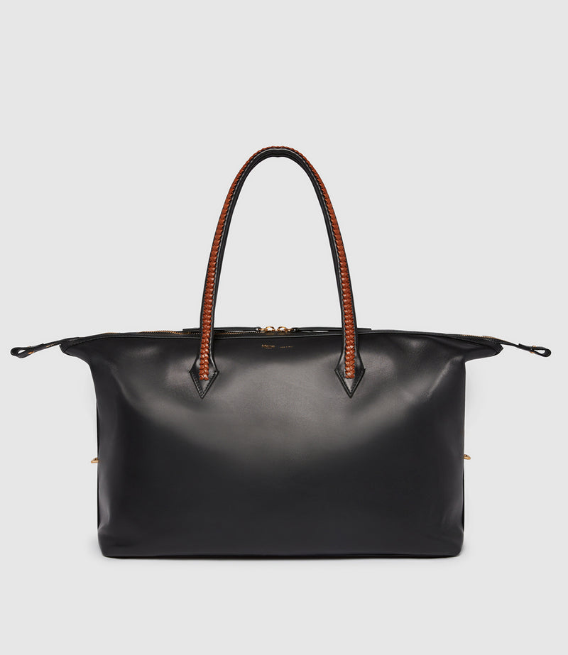 Vérité All Day Atelier Calfskin Black with Cognac
