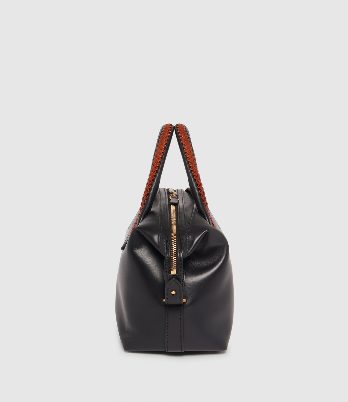 Vérité City Small Atelier Calfskin Black with Cognac