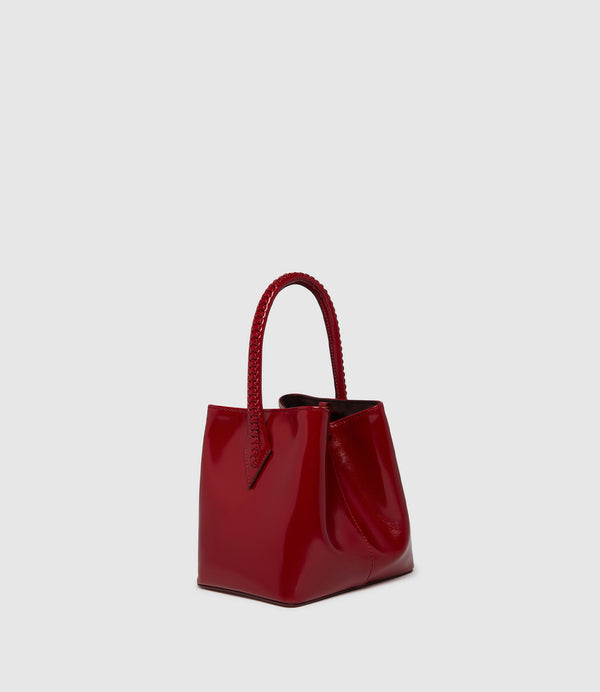 Vérité Mini Glossy Calfskin Classic Red