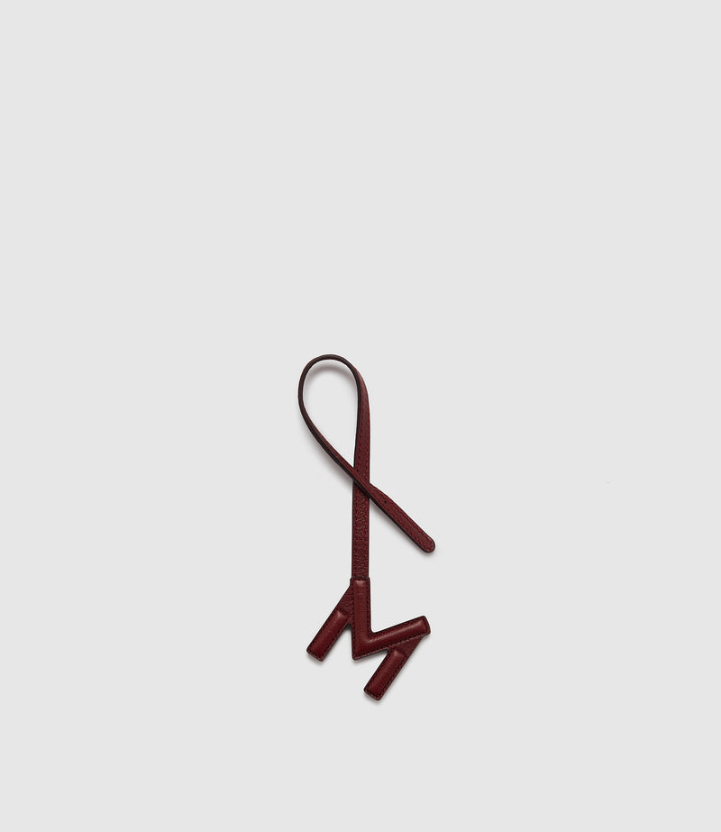 Personalisation Letter Charm Buffalo Dark Cherry