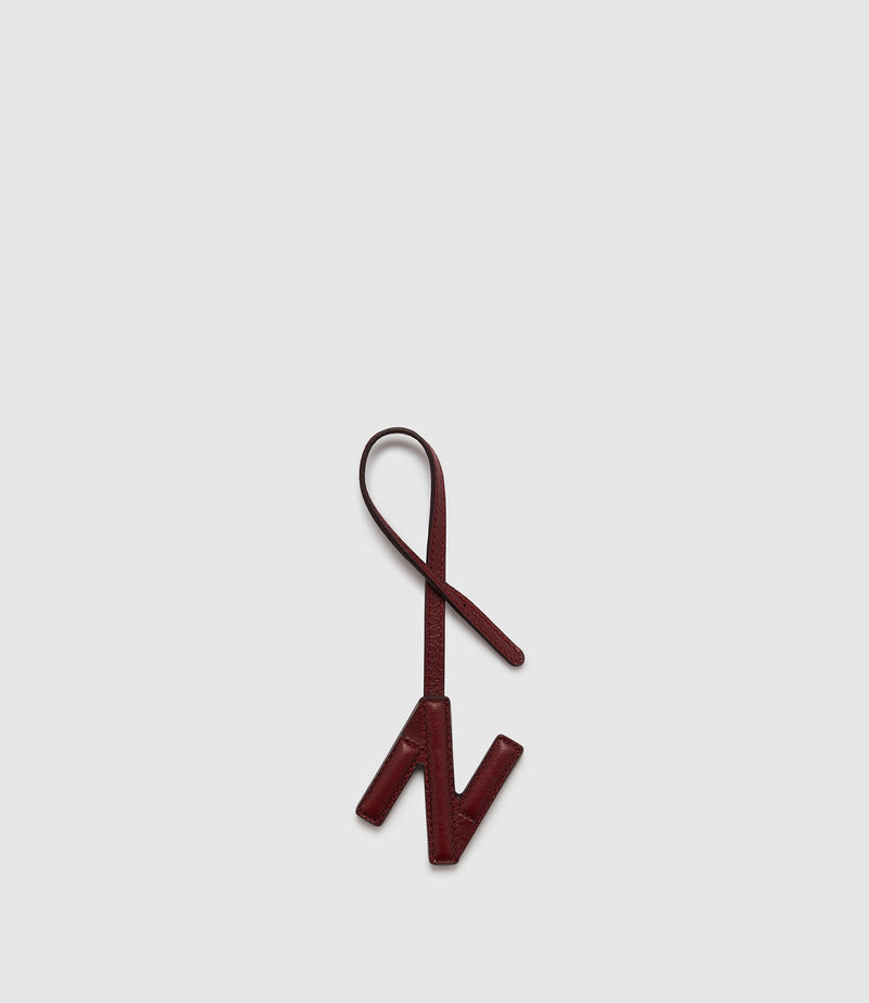 Personalisation Letter Charm Buffalo Dark Cherry