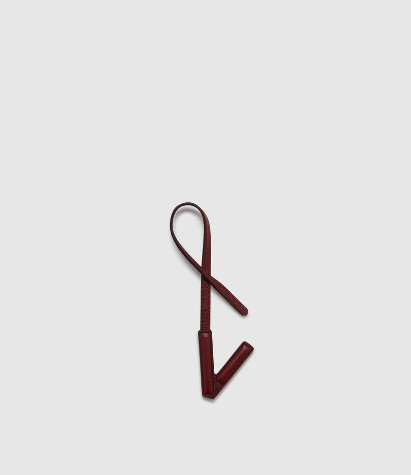Personalisation Letter Charm Buffalo Dark Cherry
