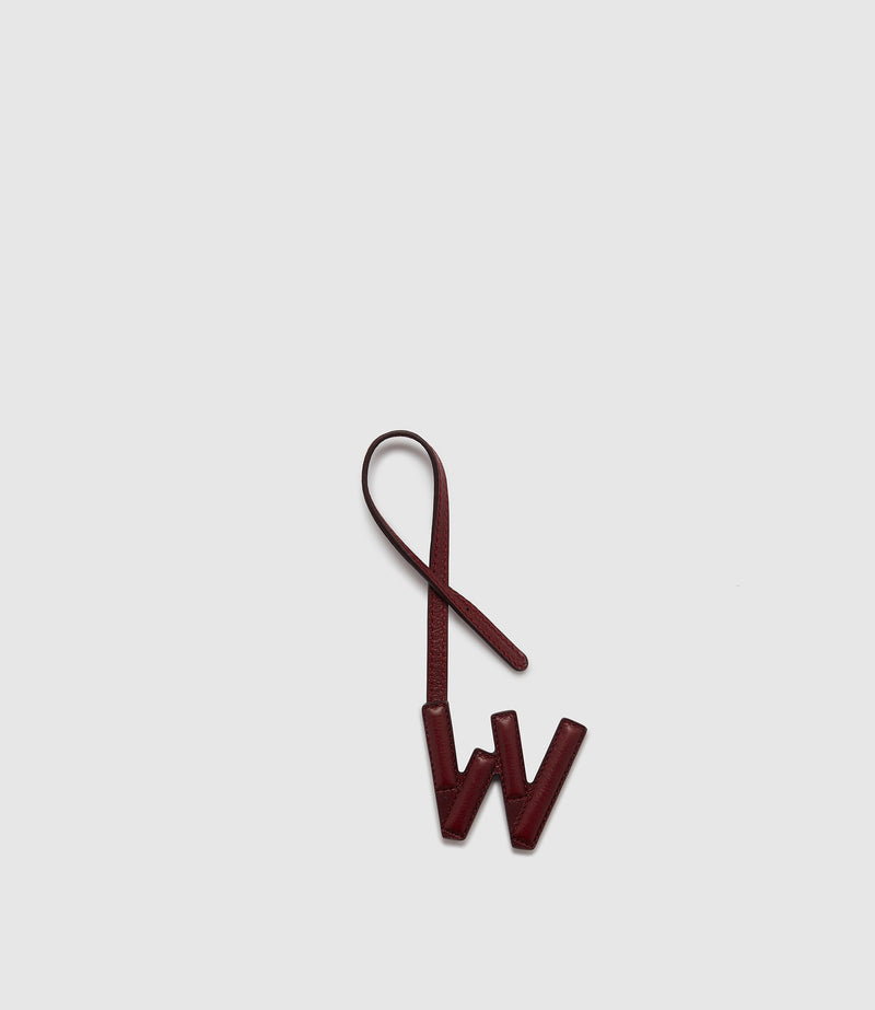 Personalisation Letter Charm Buffalo Dark Cherry