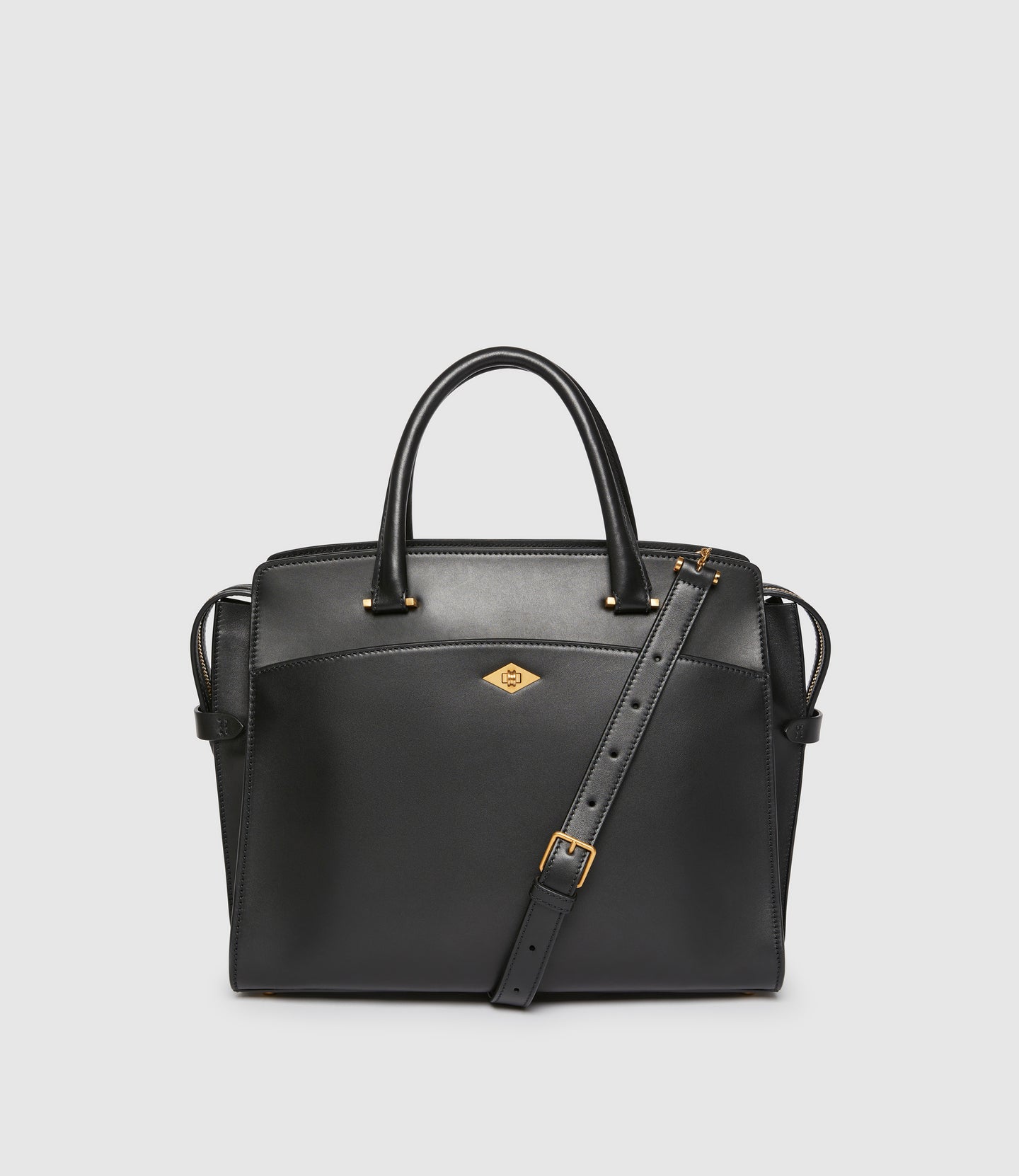 Private Eye Slim Atelier Calfskin Black