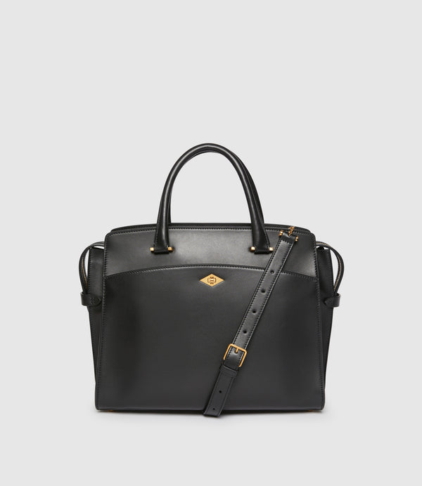 Private Eye Slim Atelier Calfskin Black