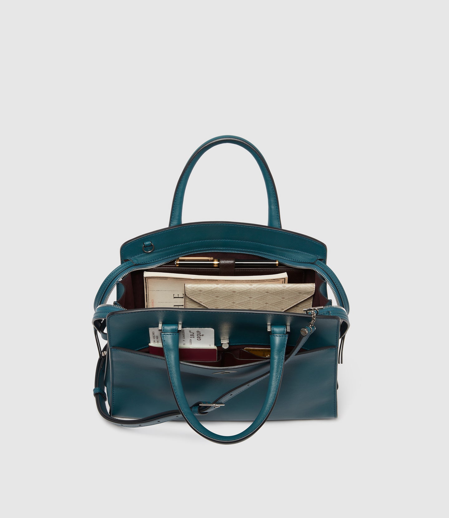 Private Eye Slim Smooth Calfskin Lost At Sea